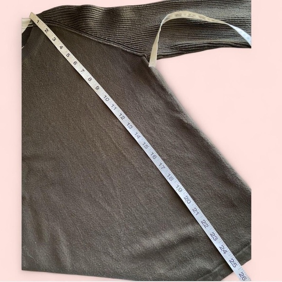 Vince Knit Sweater Pants set Sz Small Green Wide Leg Cropped Outfit - Picture 12 of 14